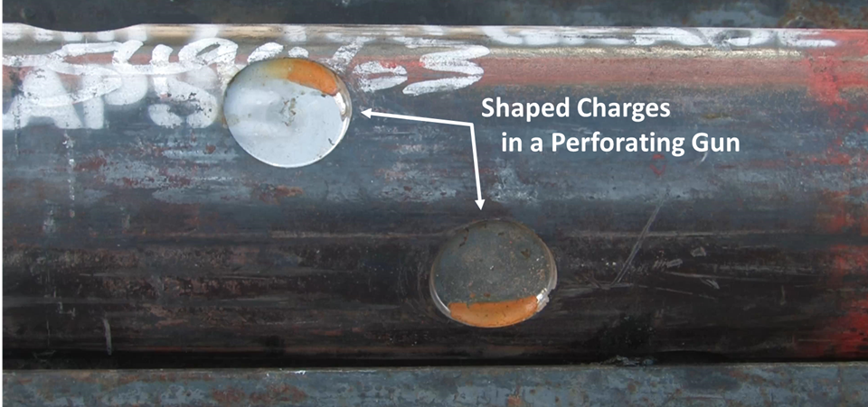 shaped charges